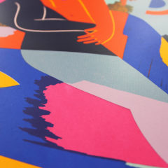 Lovers Two Margaux Carpentier Print Club London Screen Print