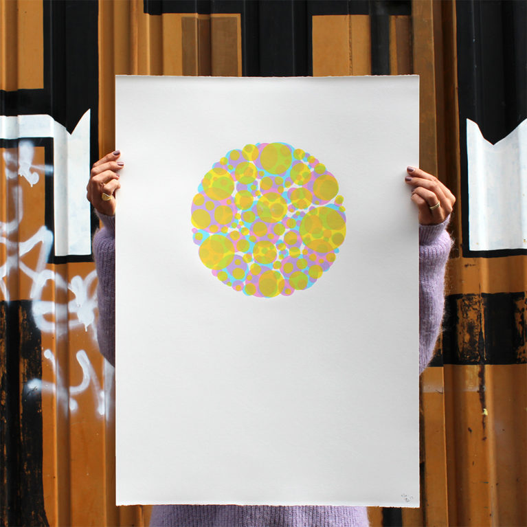 New Life Eden Honeydew Print Club London