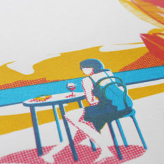 Avlaki Bel Burkill Print Club London Screen Print