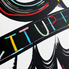 Big It Up Rose Stallard Print Club London Screen Print