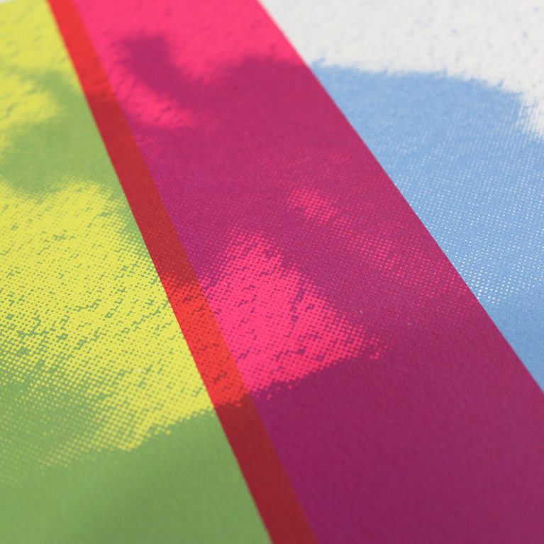 Reflections Josie Molloy Print Club London Screen Print