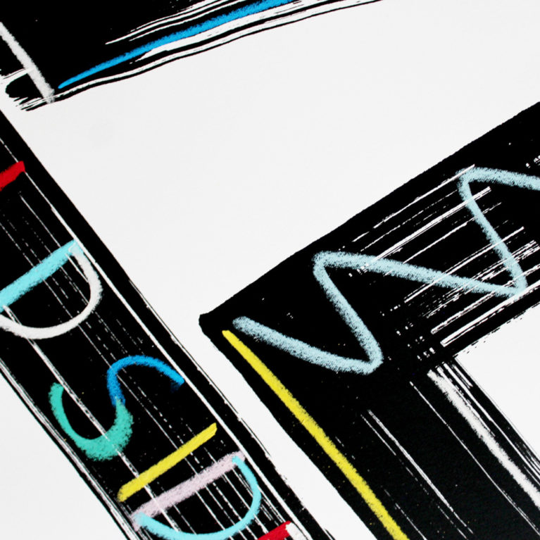 LIVEONTHLive On The Wild Side Rose Stallard Print Club London Screen Print