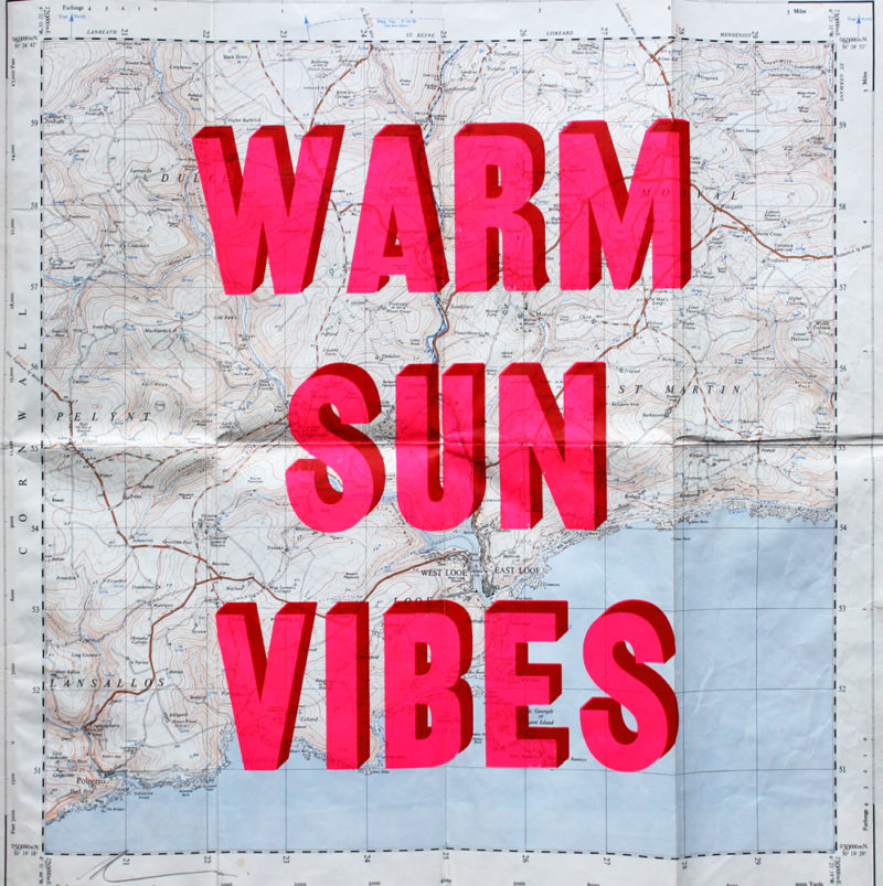 Warm Sun Vibes Dave Buonaguidi Print Club London Screen Print