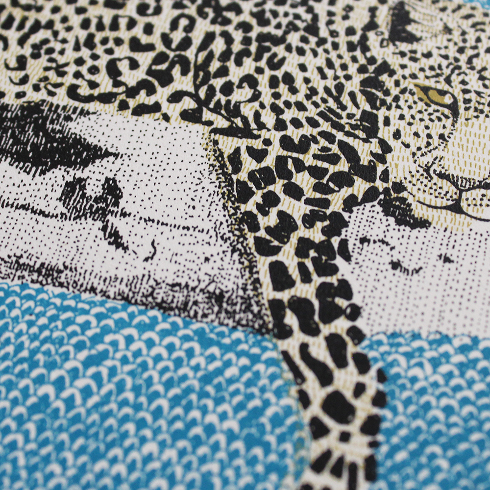 L is for Leopard Small by Clare Halifax - Print Club London