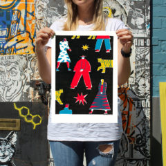 Max Machen Print Club London Screen PrintMax Machen Print Club London Screen Print