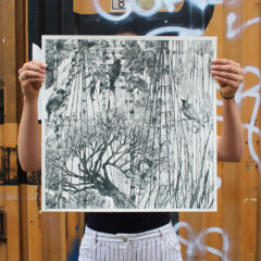 Lucille Clerc Print Club London Screen Print