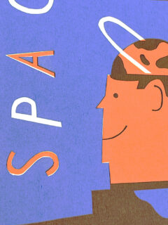 Max Machen Space cadet Hand pulled screen print 01