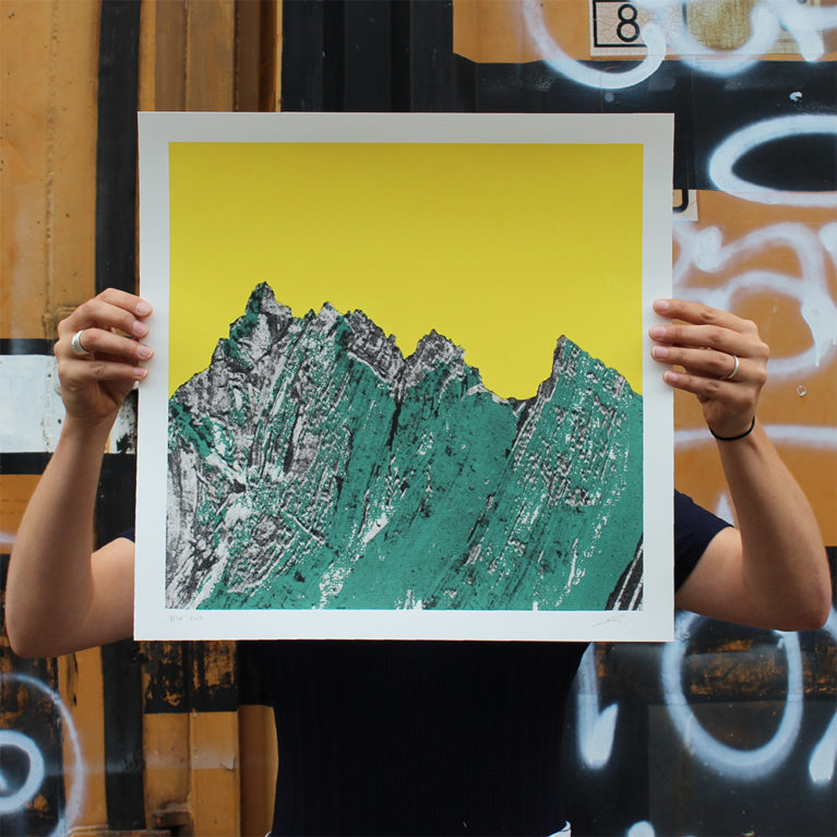 Paul Wardski Print Club London Screen Print