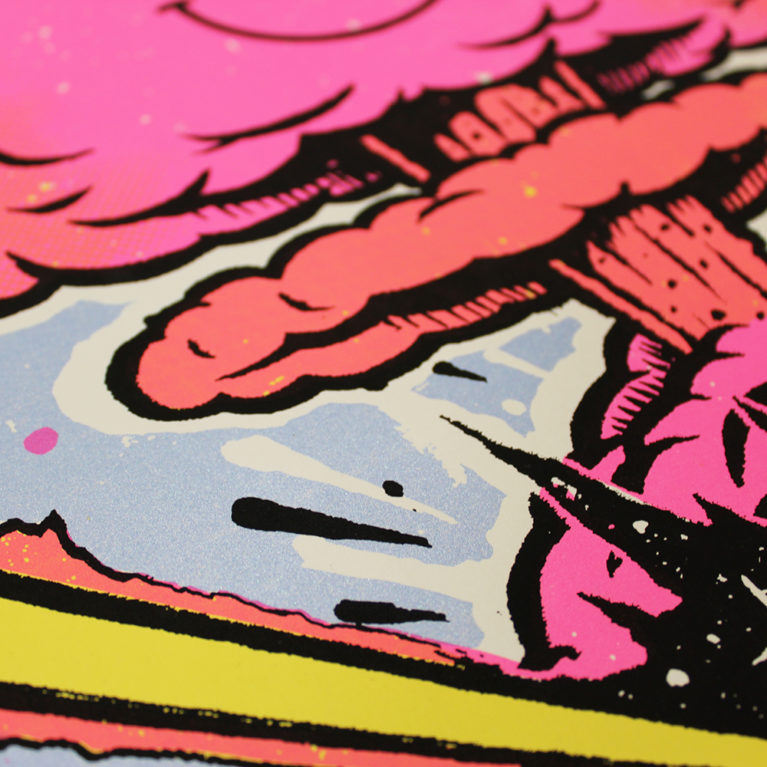 Ben Rider Print Club London Screen Print