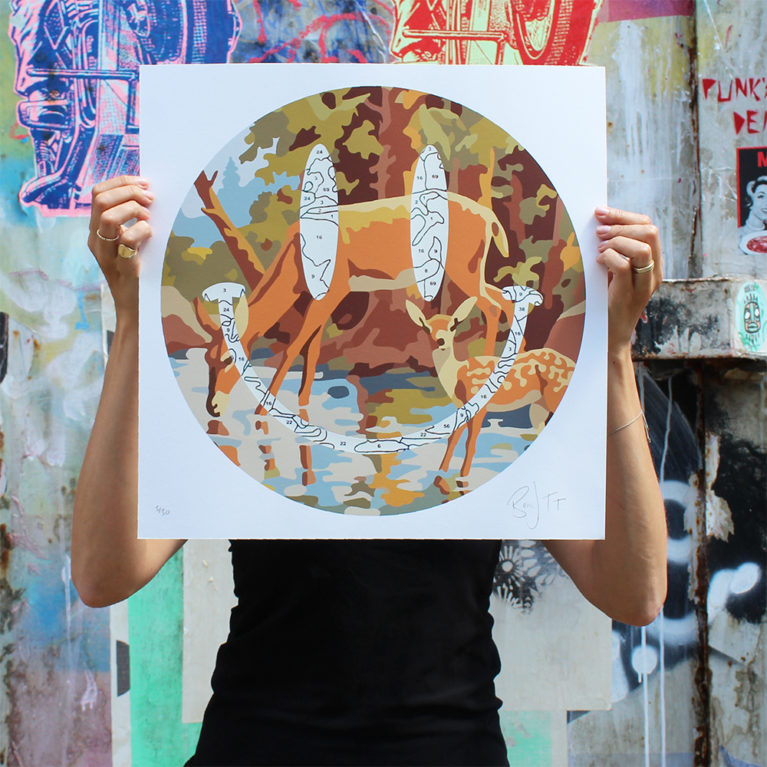 Benjamin Thomas Taylor Print Club London Screen Print