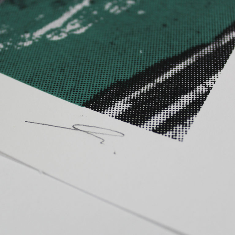 Paul Wardski Print Club London Screen Print