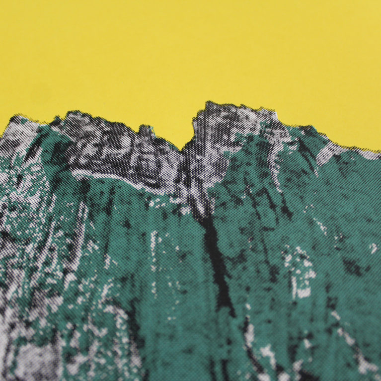 Paul Wardski Print Club London Screen Print