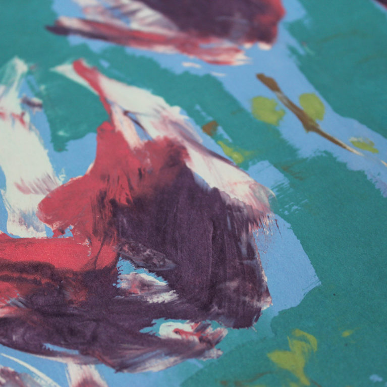 ME Ster-Molnar Print Club London Screen Print