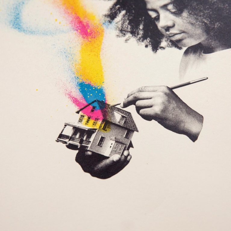 Donk Print Club London Screen Print