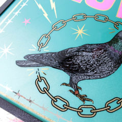 Alex May Hughes Choose Love Print Club London Screen Print