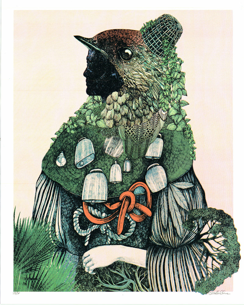 Lucille Clerc Print Club London Screen Print