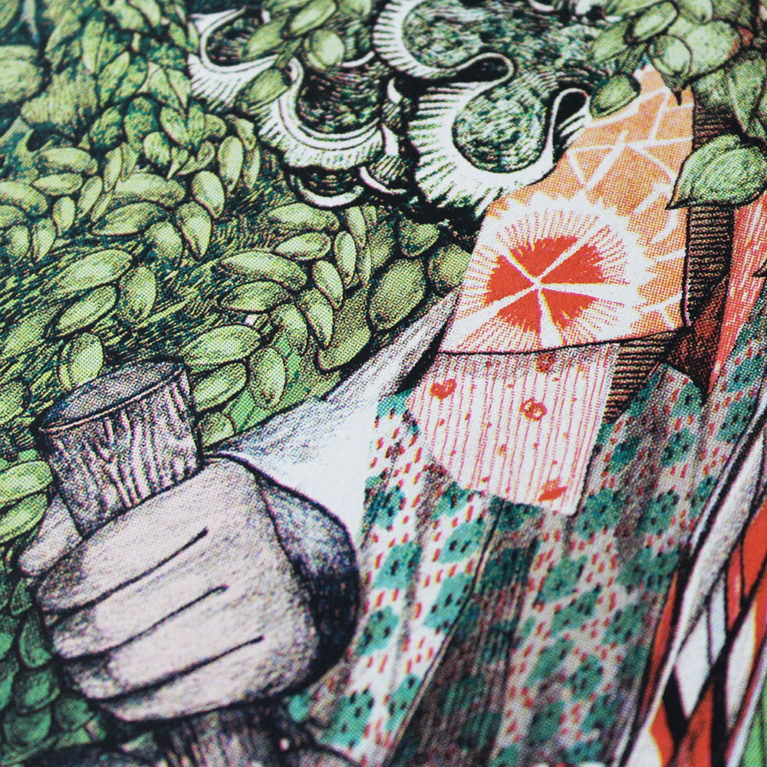 Lucille Clerc Print Club London Screen Print