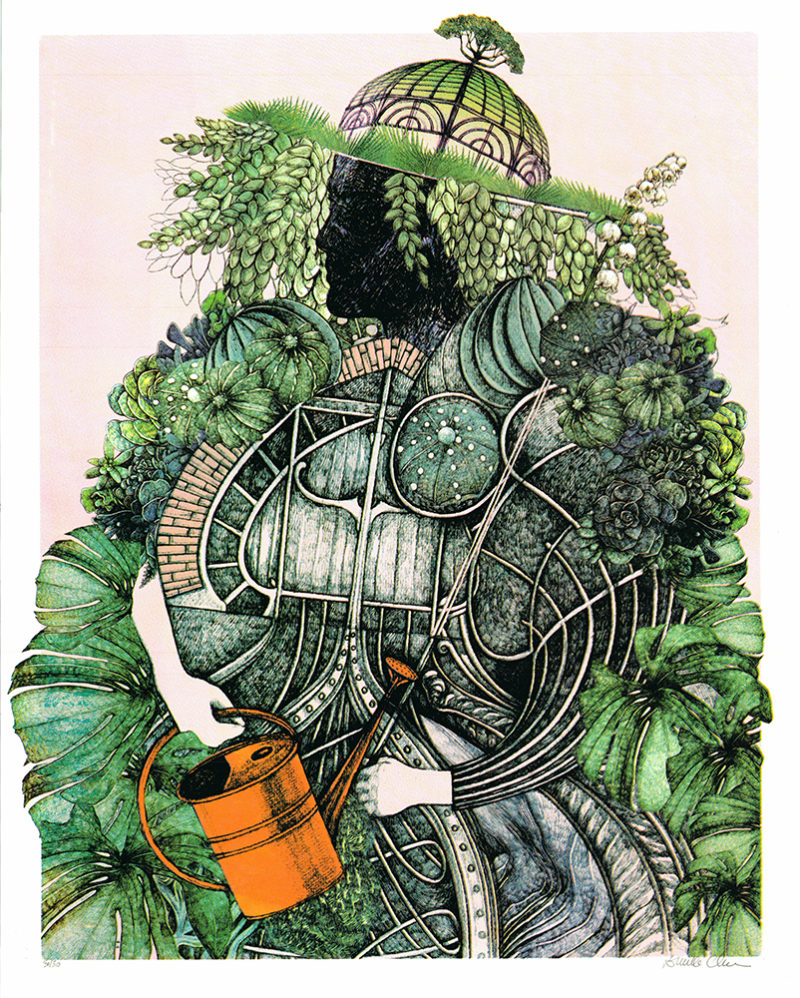 Lucille Clerc Print Club London Screen Print