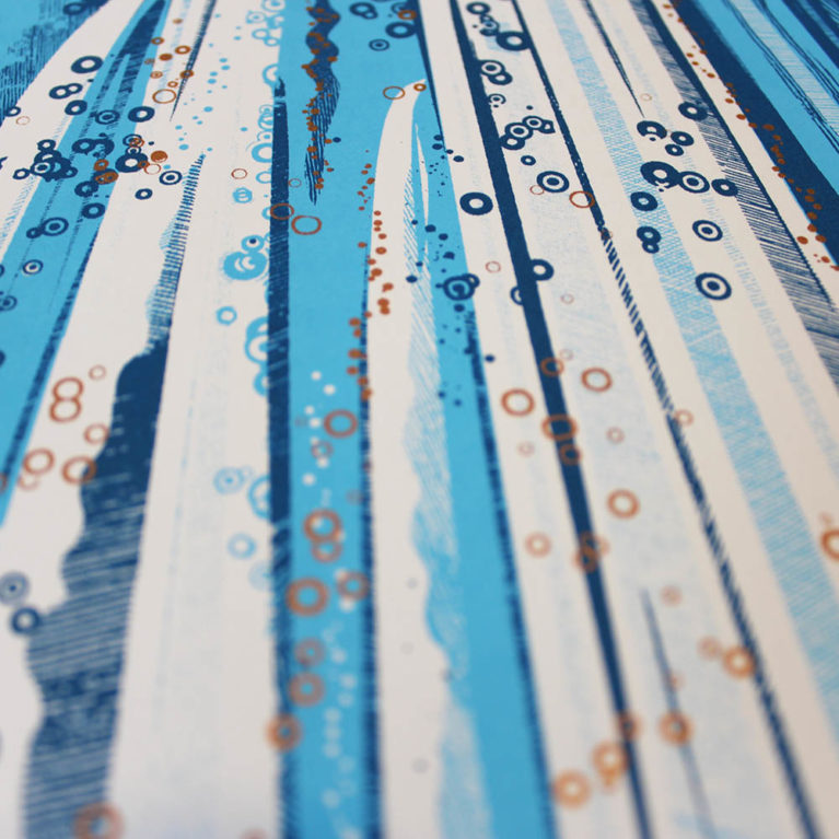 Chris Keegan Print Club London Screen Print