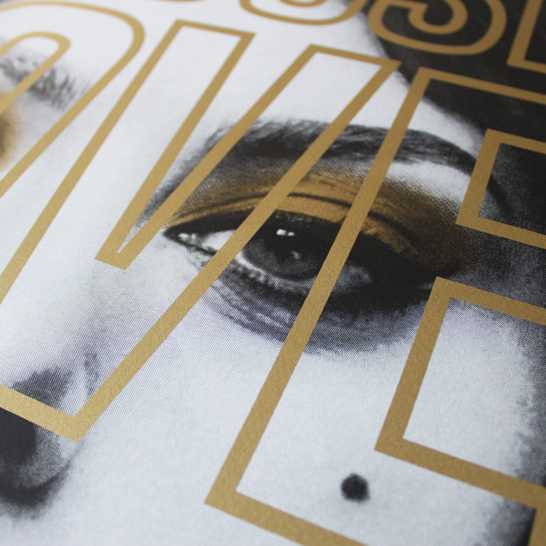 David Studwell Choose Love Print Club London Screen Print