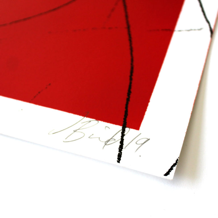 Jessica Rose Bird Choose Love Print Club London Screen Print