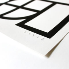 James Joyce Choose Love Print Club London Screen Print