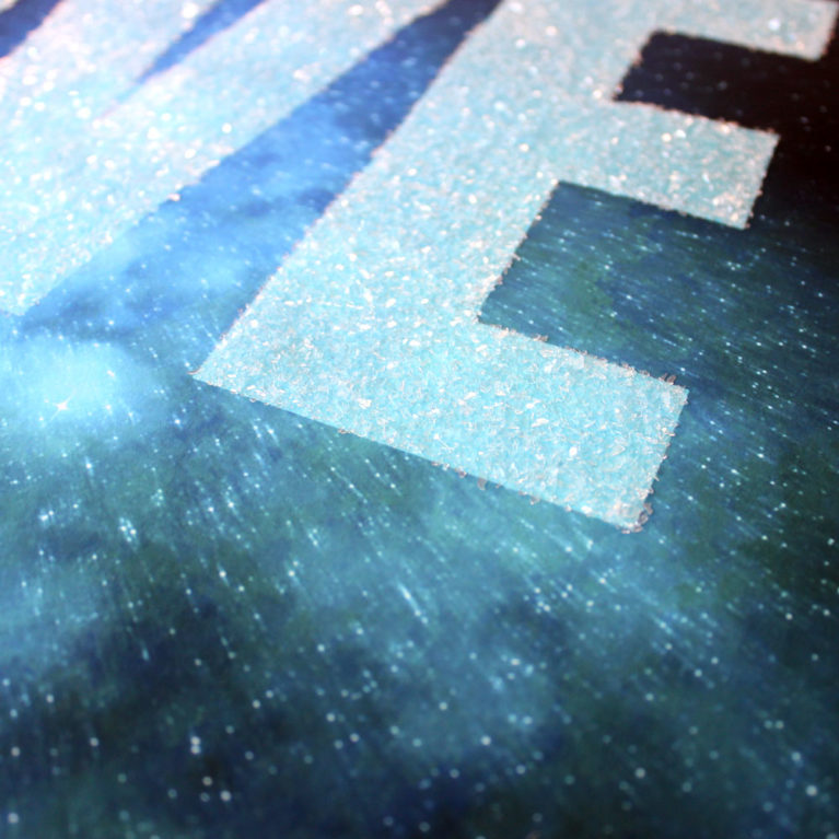 Lauren Baker Choose Love Print Club London Screen Print