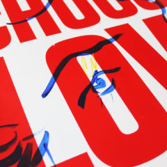 Luke Edward Hall 2019 Print Club London Choose Love 2019 Help Refugees