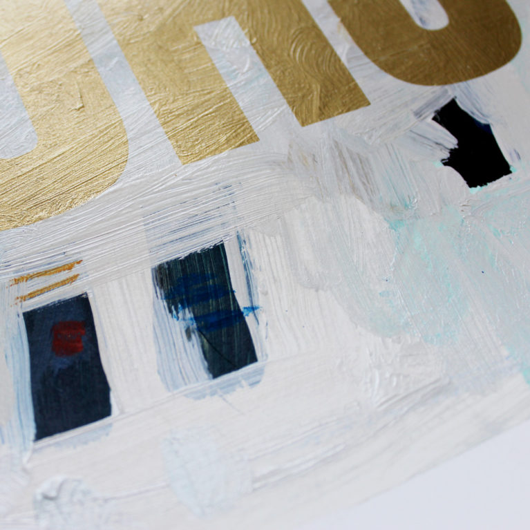 Nina Brooke Choose Love Print Club London Screen Print