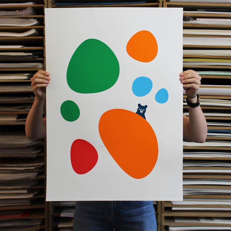 Natasha Searston Print Club London Screen Print