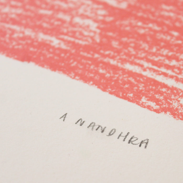 Pink Moon Aleesha Nandhra Print Club London Screen Print