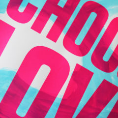 Rob Ryan 2019 Print Club London Choose Love 2019 Help Refugees