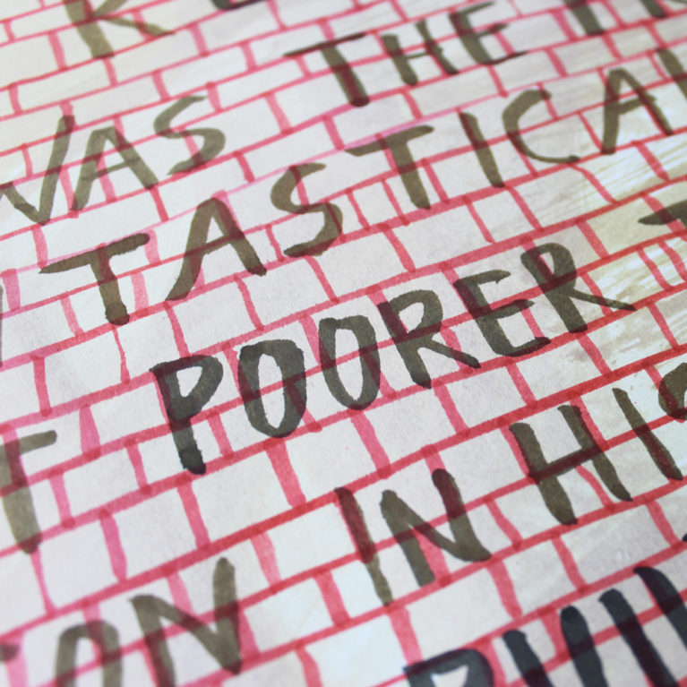 Rob Ryan 2019 Print Club London Choose Love 2019 Help Refugees