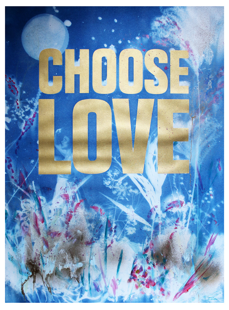 Rosie Emerson 2019 Print Club London Choose Love 2019 Help Refugees