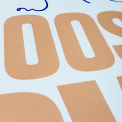 Venetia Berry 2019 Print Club London Choose Love 2019 Help Refugees