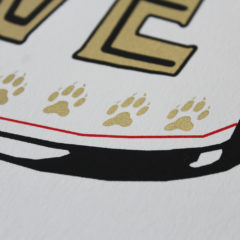 William Blanchard Print Club London Screen Print