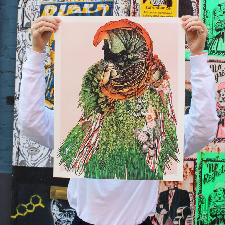 Lucille Clerc Print Club London Screen Print