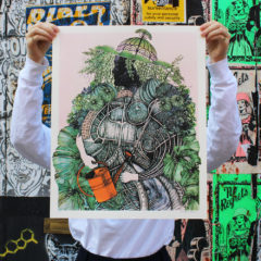 Lucille Clerc Print Club London Screen Print