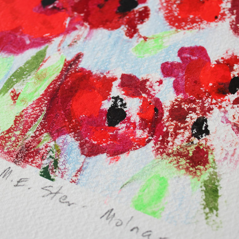 ME Ster-Molnar Print Club London Screen Print