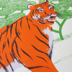 Aleesha Nandhra Print Club London Screen Print