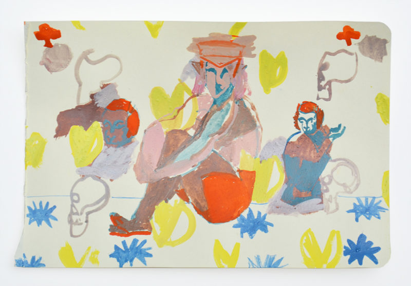 Monkey and Man Ed Burkes Print Club London