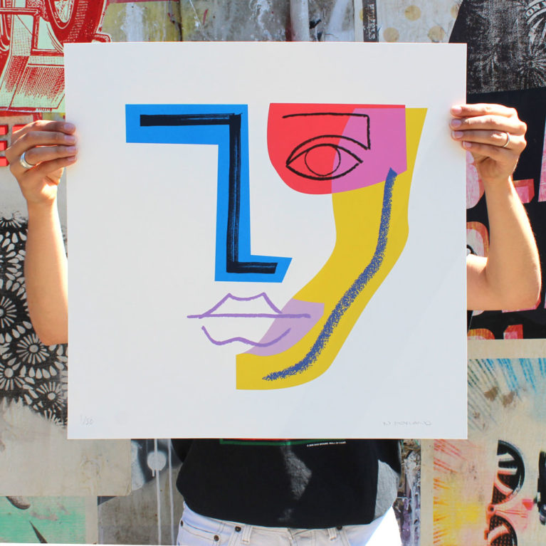 Feels Like Nicola Morland Print Club London Screen Print