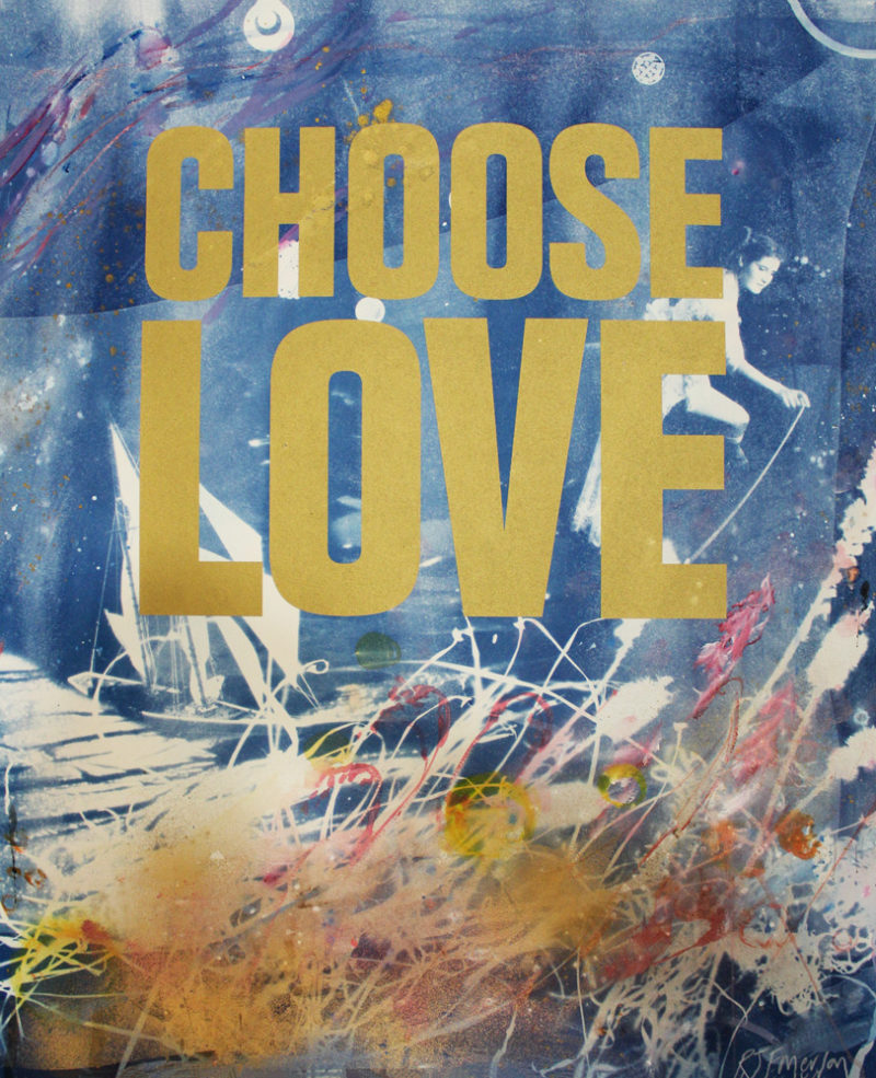 ROSIE-EMRosie Emerson 2019 Print Club London Choose Love 2019 Help RefugeesERSON