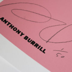 Anthony Burril Blisters Print Club London Screen Print