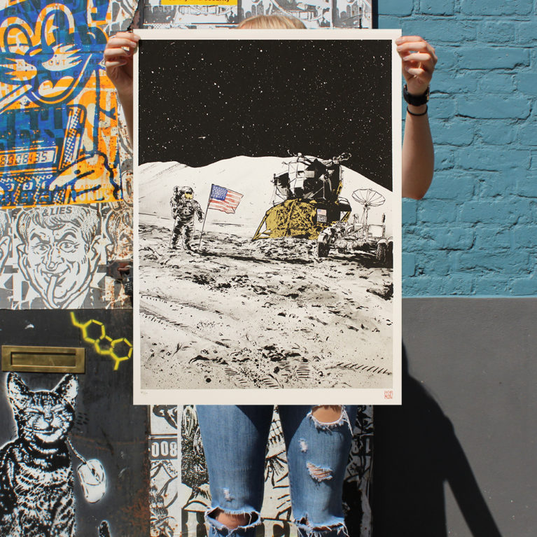 Babycrow Blisters Print Club London Screen Print