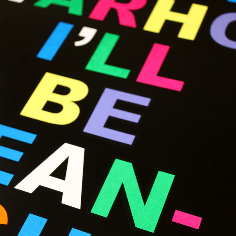 Benjamin Thomas Taylor Blisters Print Club London Screen Print