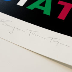 Benjamin Thomas Taylor Blisters Print Club London Screen Print