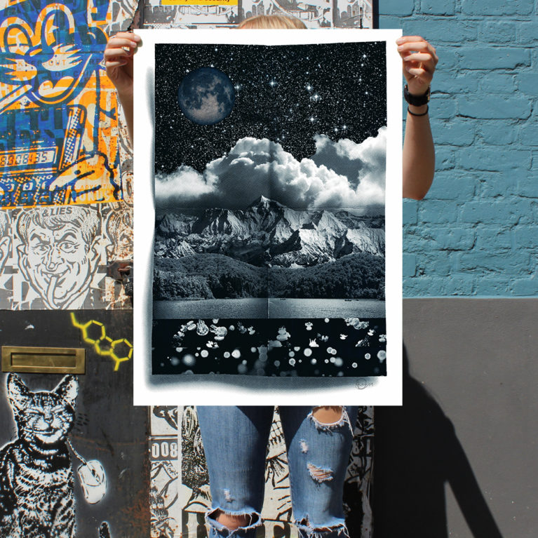 Craig Keenan Blisters Print Club London Screen Print