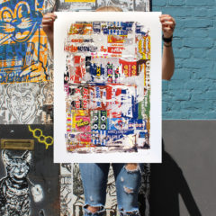 David Shand Blisters Print Club London Screen Print