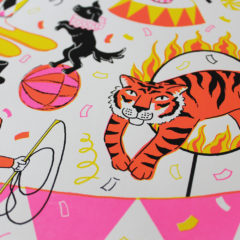 Jacquelien Colley Blisters Print Club London Screen Print